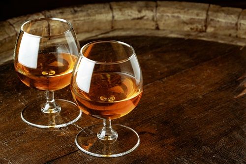 deux verres de cognac